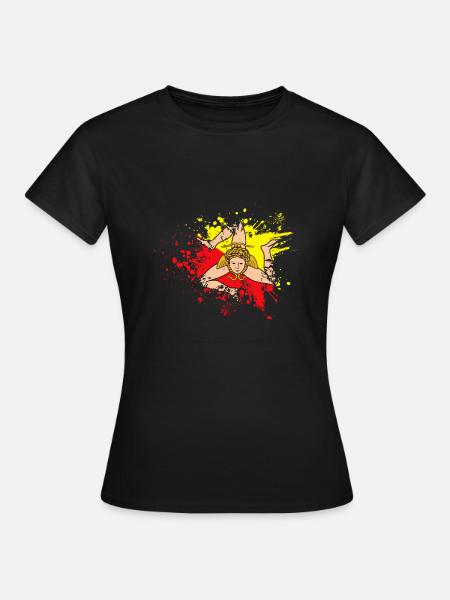 Sicile Drapeau Italie Sicile - T-shirt Femme - noir