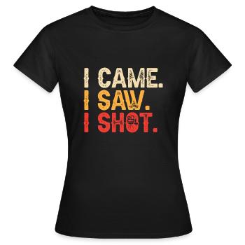 Video Editor Filmemacher Videofilmer - Frauen T-Shirt - Schwarz - Vorne - AI Model Female 172 dark (172cm)