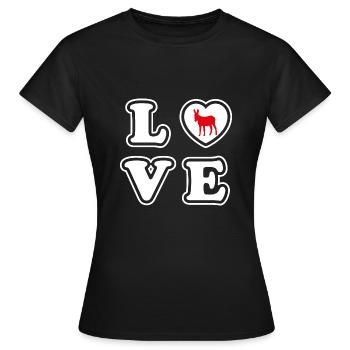 ass - Women's T-Shirt - black - Front - AI Model Female 172 dark (172cm)