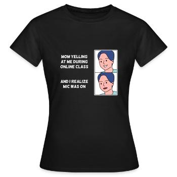 Conception de cours en ligne pour les jeunes fiers Pinoys - T-shirt Femme - noir - Devant - AI Model Female 172 dark (172cm)