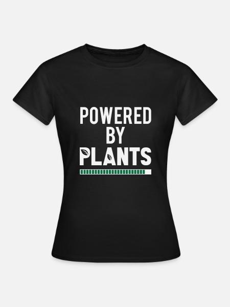 Vegan Fleischlos Tierlieb & Veganer - Frauen T-Shirt - Schwarz