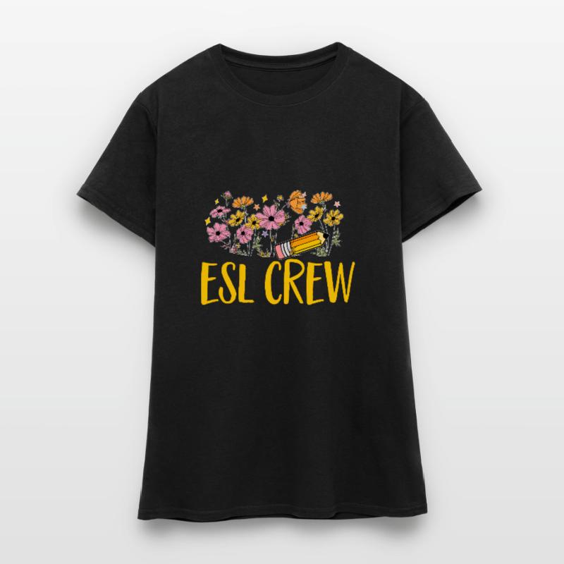Professeur d’anglais langue seconde langue étrangère T-shirt Femme