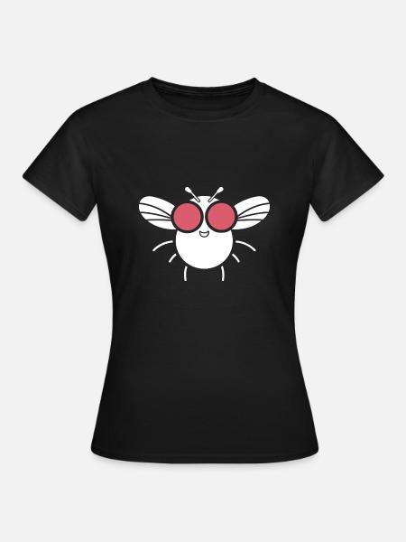 Fliegen - Frauen T-Shirt - Schwarz