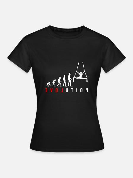 Silk Cloth Dance - Aerial Silks or Aerial Dance - Women's T-Shirt - black