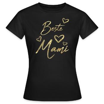 Meilleure maman - T-shirt Femme - noir - Devant - AI Model Female 172 dark (172cm)