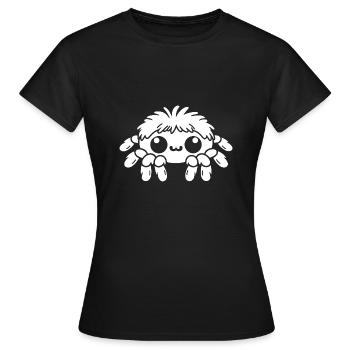 araignée - T-shirt Femme - noir - Devant - AI Model Female 172 dark (172cm)