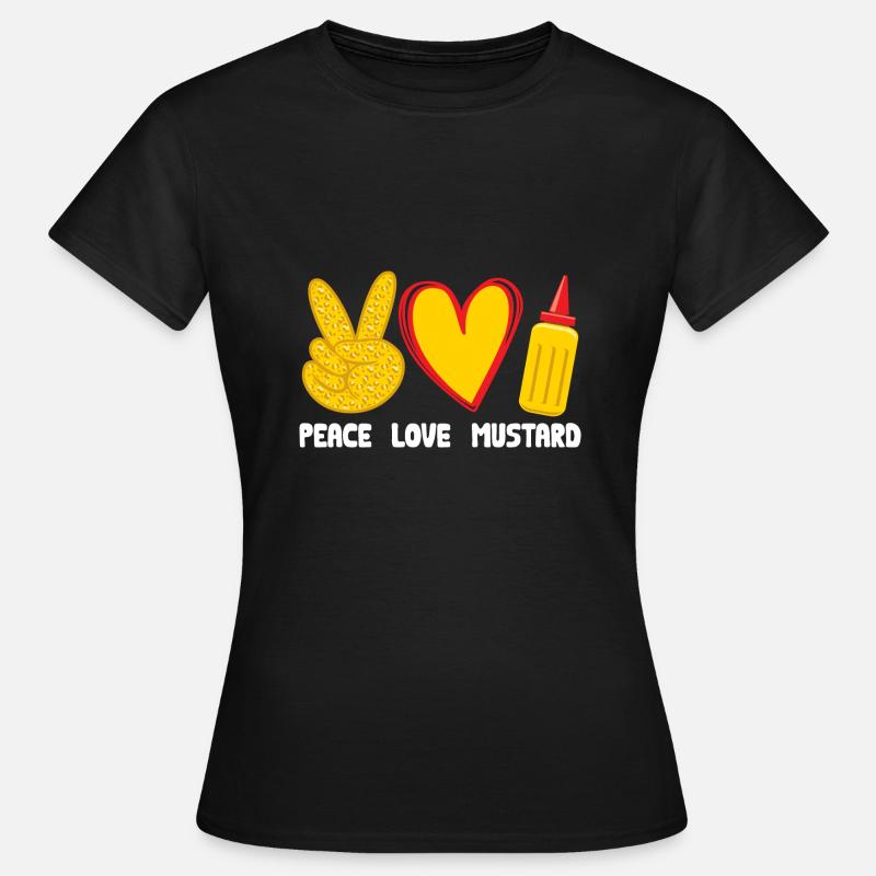 Senf Moutarde - T-shirt Femme - noir