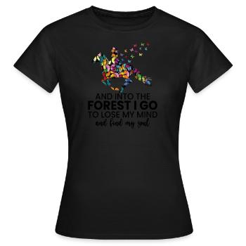 Meilleur t-shirt de conception d'équitation Cadeau Premium - T-shirt Femme - noir - Devant - AI Model Female 172 dark (172cm)