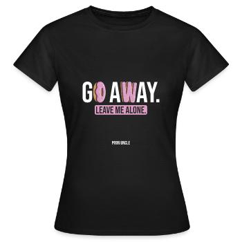 GoAwayDonut (en anglais seulement) - T-shirt Femme - noir - Devant - AI Model Female 172 dark (172cm)