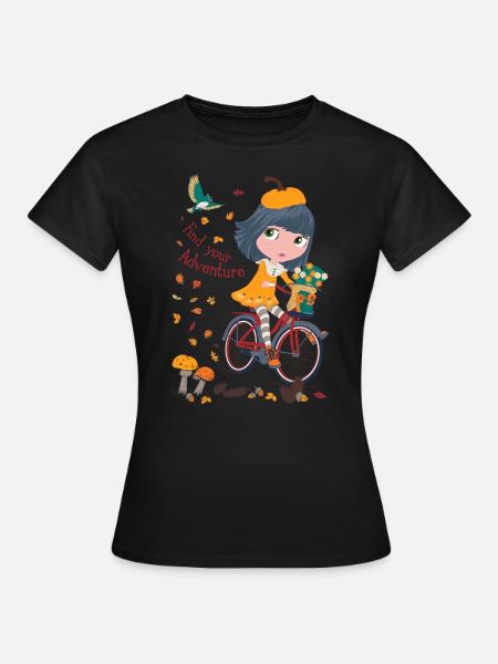 Bambola Blythe nel design autunnale Trova la tua avventura - Maglietta da donna - nero