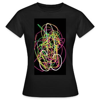b2ed7f3f 76e1 4f2e b811 ff798013152f - Frauen T-Shirt - Schwarz - Vorne - AI Model Female 172 dark (172cm)