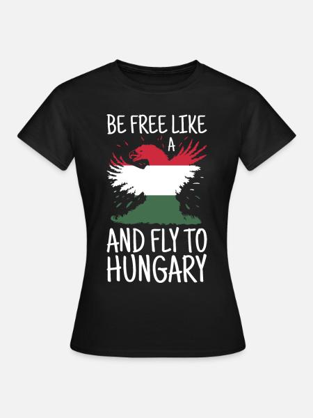 Ungarn Flagge Ungarische Fahne Balaton Hungary - Frauen T-Shirt - Schwarz
