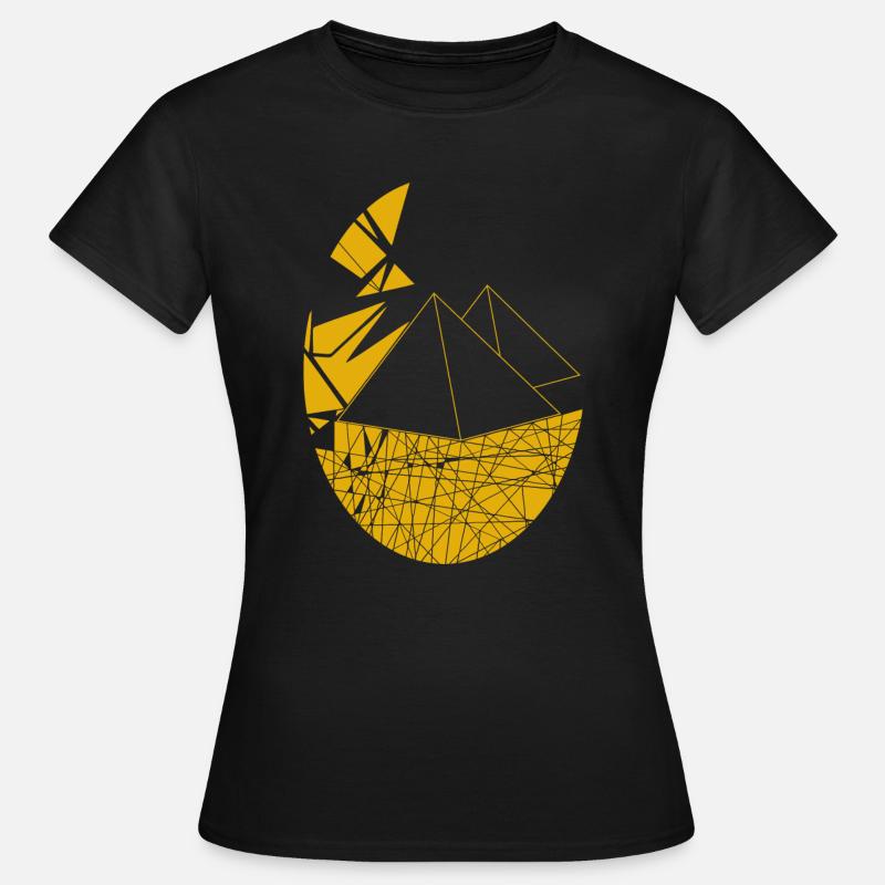 Pyramides - T-shirt Femme - noir