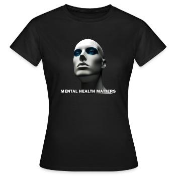À tes souhaits - T-shirt Femme - noir - Devant - AI Model Female 172 dark (172cm)
