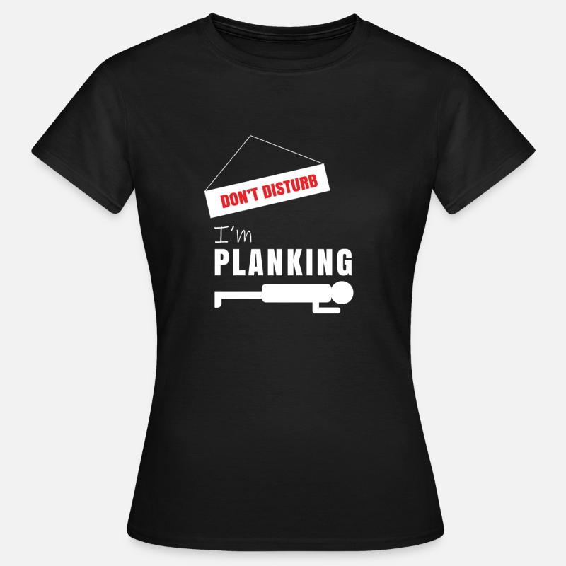 Planking - Women's T-Shirt - black