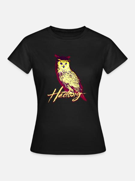 Hedwig Owl - Frauen T-Shirt - Schwarz