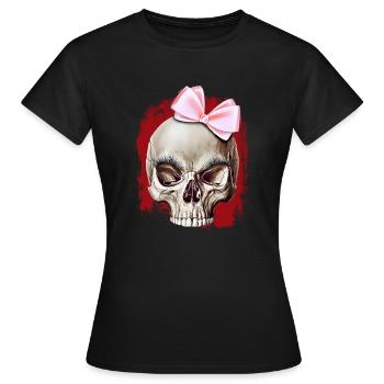 fille de heavy metal - T-shirt Femme - noir - Devant - AI Model Female 172 dark (172cm)