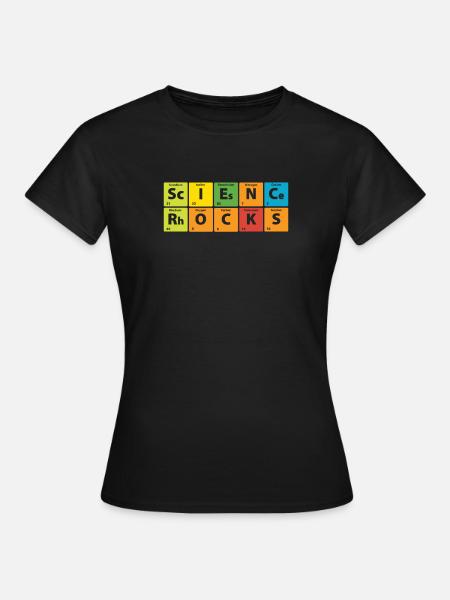 Naturwissenschaft Experimente - Science Rocks - Frauen T-Shirt - Schwarz