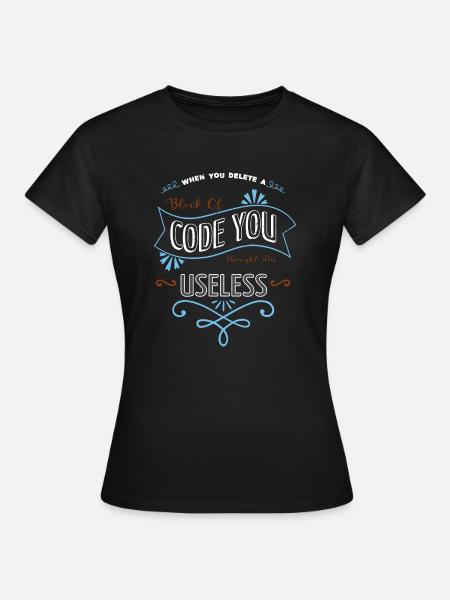 Hacker Fans Hacking Code Awesome Hacking Coding - Women's T-Shirt - black