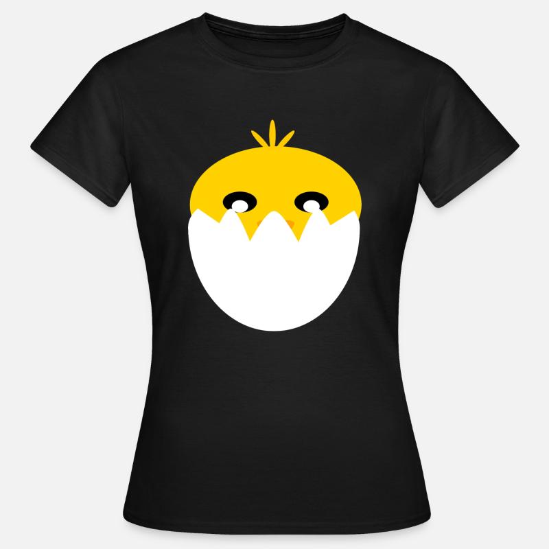 Chicks from the egg - Women's T-Shirt - black