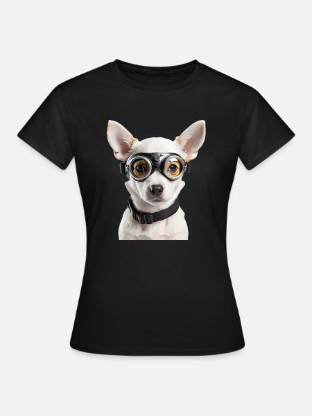 Glotzen - Frauen T-Shirt - Schwarz