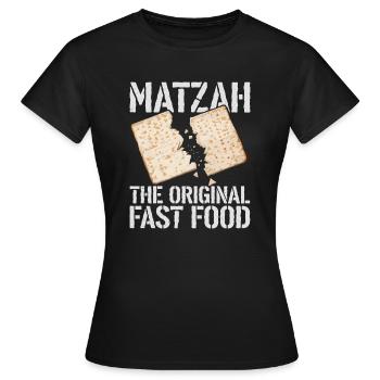Kosher enjoyment in style - Women's T-Shirt - black - Front - AI Model Female 172 dark (172cm)