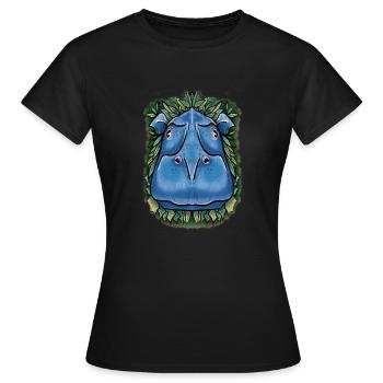 Norris von Jon Ball - Frauen T-Shirt - Schwarz - Vorne - AI Model Female 172 dark (172cm)