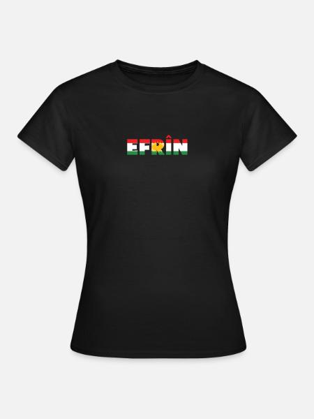 Kurde Kurdistan Biji Kurdistan - Frauen T-Shirt - Schwarz