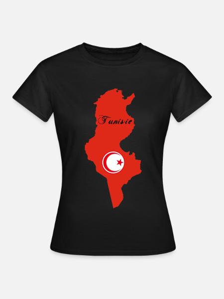 Tunisie - T-shirt Femme - noir