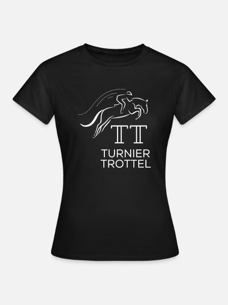Turniertrottel - Frauen T-Shirt - Schwarz