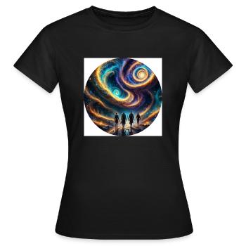 future - Women's T-Shirt - black - Front - AI Model Female 172 dark (172cm)
