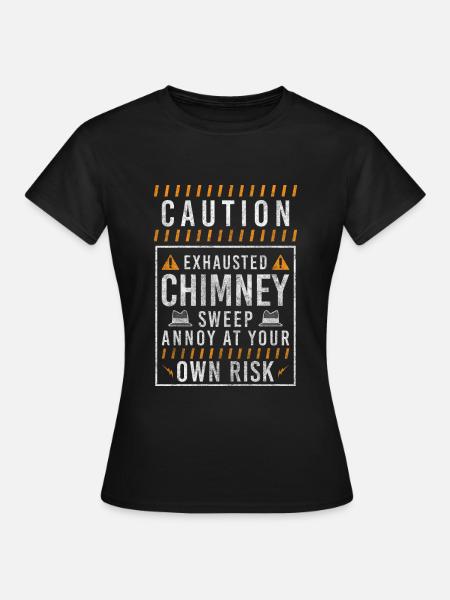 Glücksbringer Handwerker Beruf - Frauen T-Shirt - Schwarz