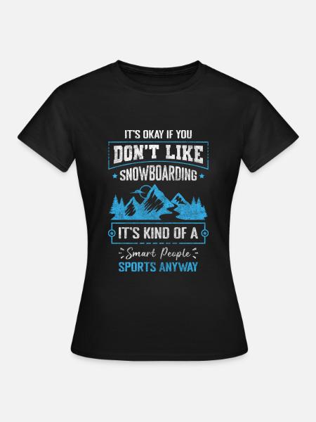 Snowboarder Tailgrab - Vrouwen T-shirt - zwart