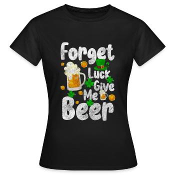Ireland Excursion Irish - Women's T-Shirt - black - Front - AI Model Female 172 dark (172cm)