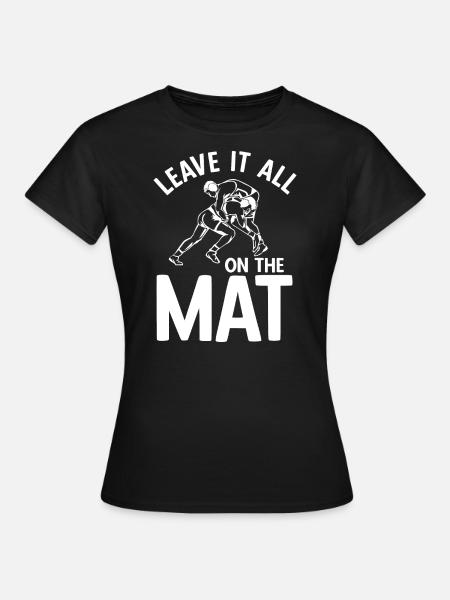 Grappling Martial Arts Wrestling - Frauen T-Shirt - Schwarz