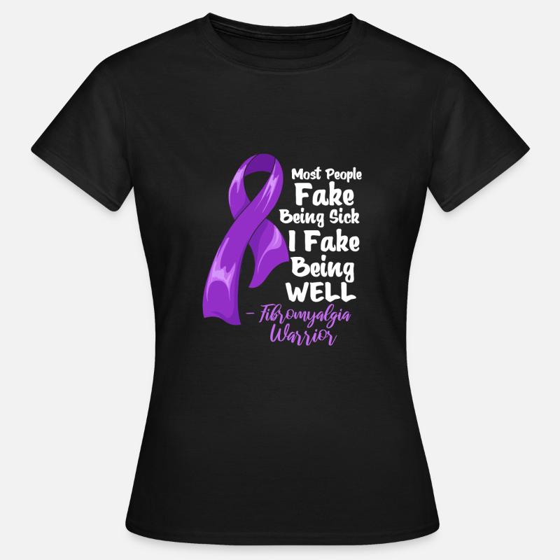 Fibromyalgia - Women's T-Shirt - black