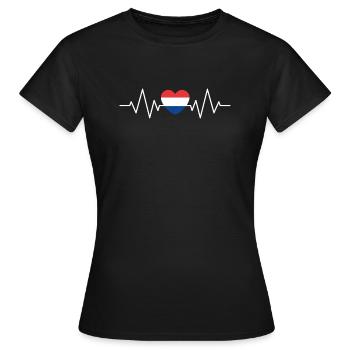 Holland Puls - Women's T-Shirt - black - Front - AI Model Female 172 dark (172cm)
