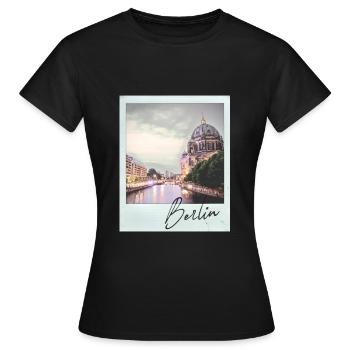 Berliner Dom - Frauen T-Shirt - Schwarz - Vorne - AI Model Female 172 dark (172cm)