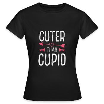 Sweeter than Cupid - Women's T-Shirt - black - Front - AI Model Female 172 dark (172cm)