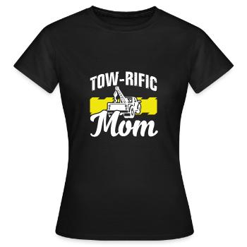 Tow Rific Mama - Frauen T-Shirt - Schwarz - Vorne - AI Model Female 172 dark (172cm)