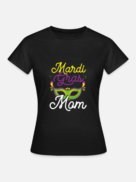 Karneval Mama - Frauen T-Shirt - Schwarz
