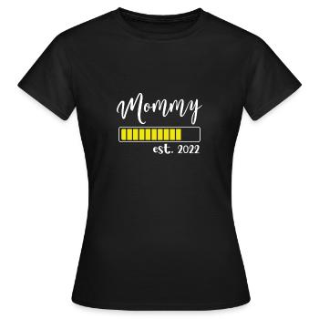 Chargement de maman 2022 - T-shirt Femme - noir - Devant - AI Model Female 172 dark (172cm)