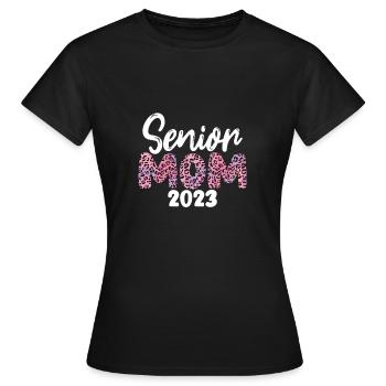 Mère âgée 2023 - T-shirt Femme - noir - Devant - AI Model Female 172 dark (172cm)