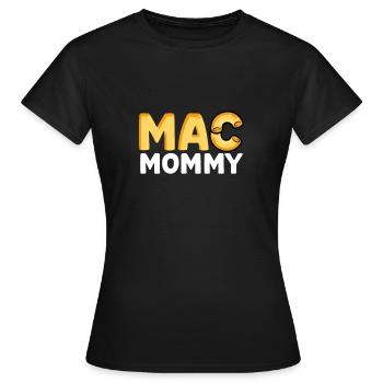 Mac Mama - T-shirt Femme - noir - Devant - AI Model Female 172 dark (172cm)