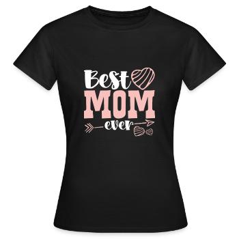 Meilleure mère de tous les temps - T-shirt Femme - noir - Devant - AI Model Female 172 dark (172cm)
