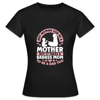 Chaque femme peut être mère - T-shirt Femme - noir - Devant - AI Model Female 172 dark (172cm)