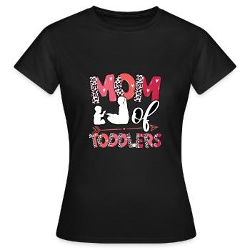 Mother of infants - Women's T-Shirt - black - Front - AI Model Female 172 dark (172cm)
