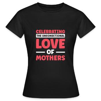 Celebrating Unconditional Love - Women's T-Shirt - black - Front - AI Model Female 172 dark (172cm)