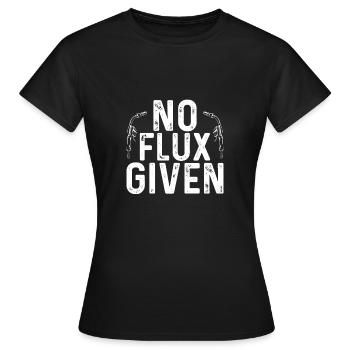 Pas de flux spécifié - T-shirt Femme - noir - Devant - AI Model Female 172 dark (172cm)
