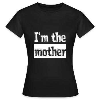 Mother - Frauen T-Shirt - Schwarz - Vorne - AI Model Female 172 dark (172cm)